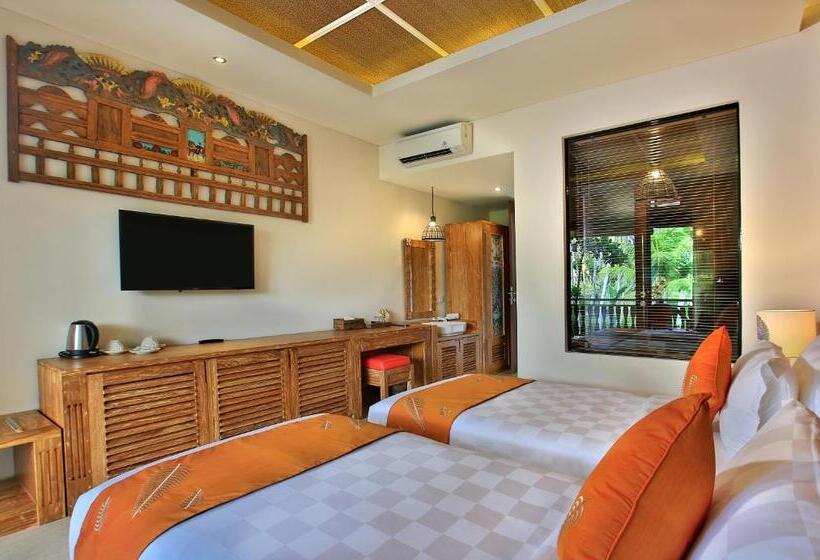 חדר דלוקס עם נוף, Green Field Resort Ubud