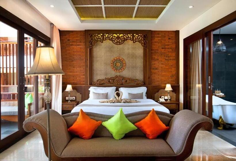 נוף לבריכה, Green Field Resort Ubud