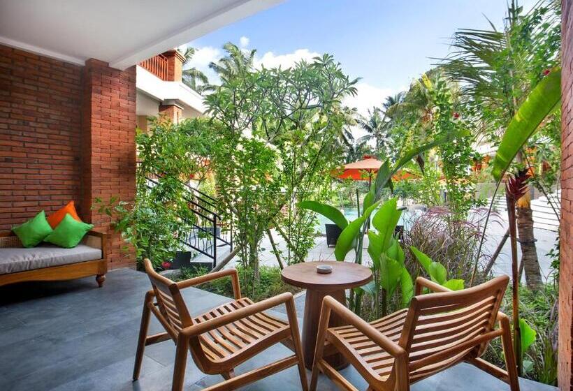 נוף לבריכה, Green Field Resort Ubud