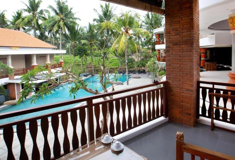 חדר סטנדרט נוף לבריכה, Green Field Resort Ubud