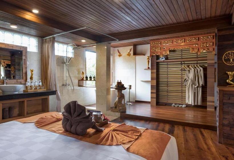 וילה בת 2 חדרי שינה, Green Field Resort Ubud