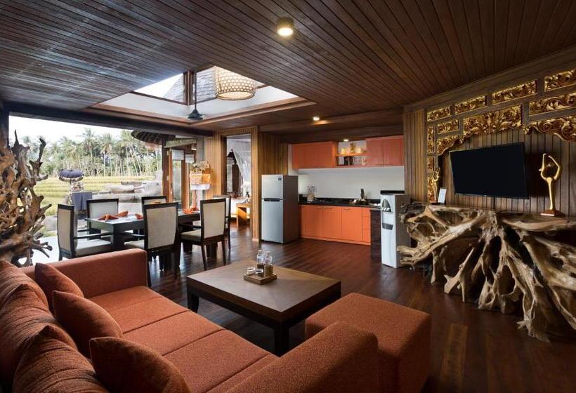 וילה בת 2 חדרי שינה, Green Field Resort Ubud