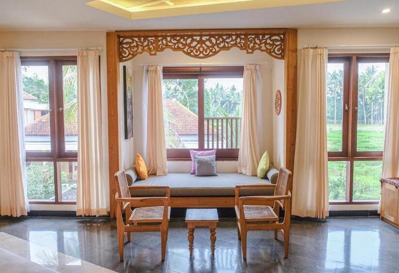 סוויטה נוף לבריכה, Green Field Resort Ubud