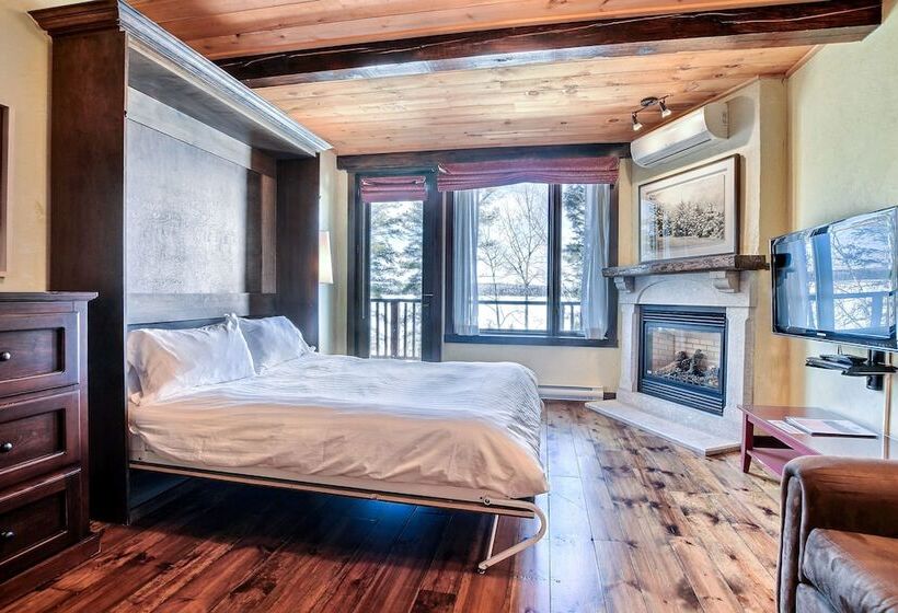Студия Классика, Les Condos Du Lac Taureau Rooms & Condos