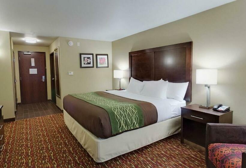 キングサイズベッドのスタンダードルーム, Comfort Inn & Suites Artesia