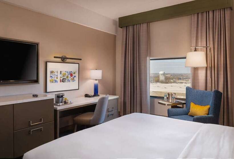 חדר דחוקס עם מיטת קינג, Hilton Tianjin Eco City