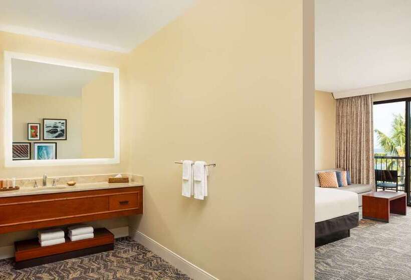 חדר דחוקס עם מיטת קינג, Hilton Tianjin Eco City