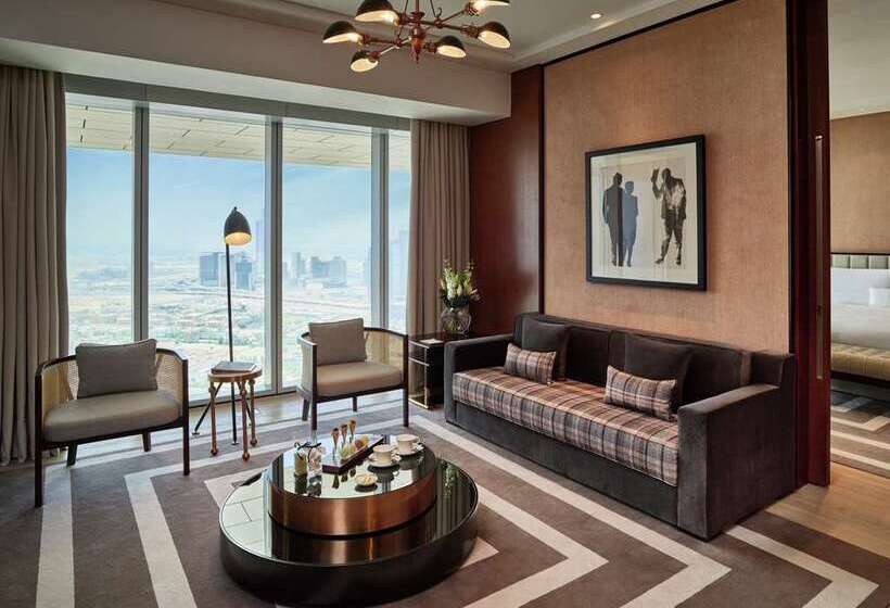 מיטת קינג בסוויטה, Hilton Tianjin Eco City
