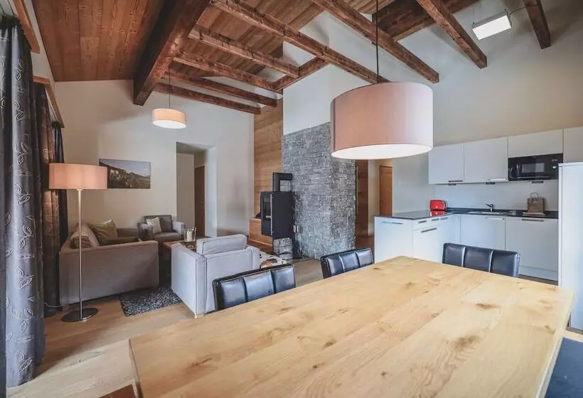３ベッドルームのデラックスアパートメント, Priva Alpine Lodge Lenzerheide