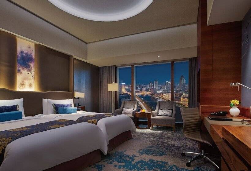 Deluxe room with river view, Shangrila Tianjin