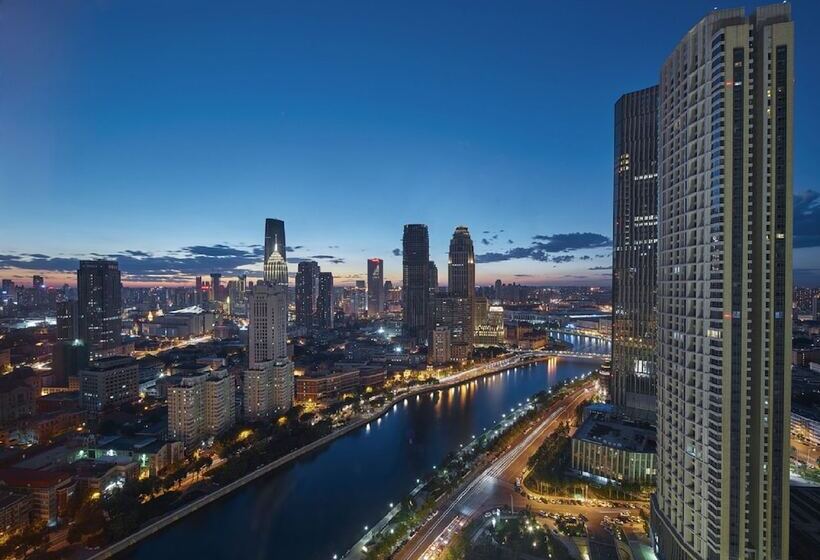 חדר סטנדרט נוף לנהר, Shangrila Tianjin