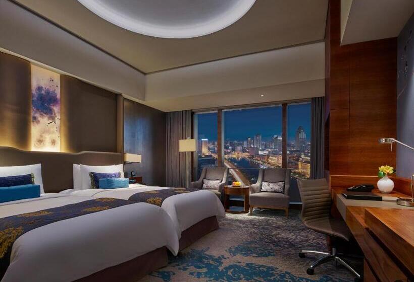 Deluxe room with river view, Shangrila Tianjin