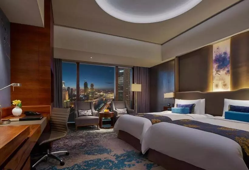 Deluxe room with river view, Shangrila Tianjin