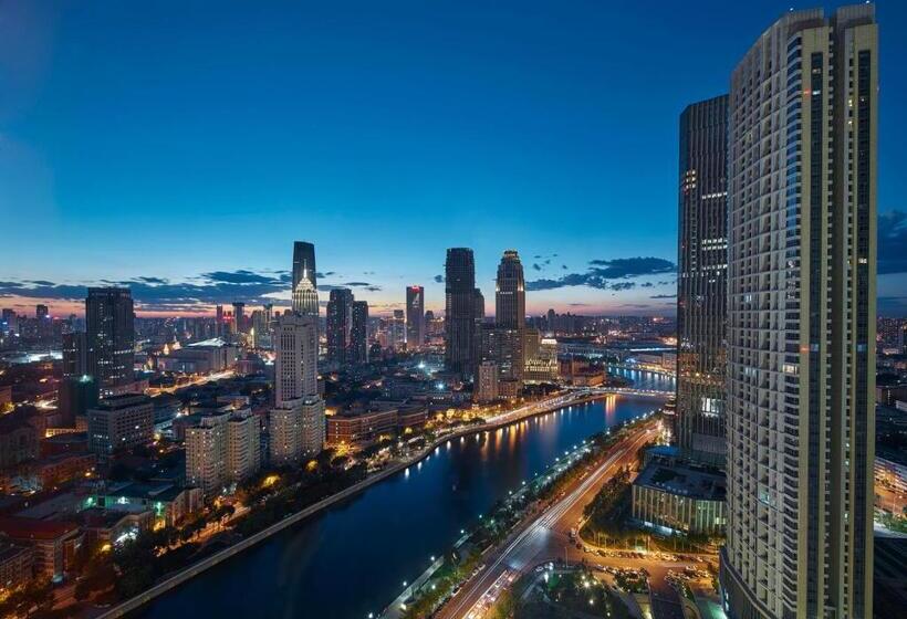חדר סטנדרט נוף לנהר, Shangrila Tianjin