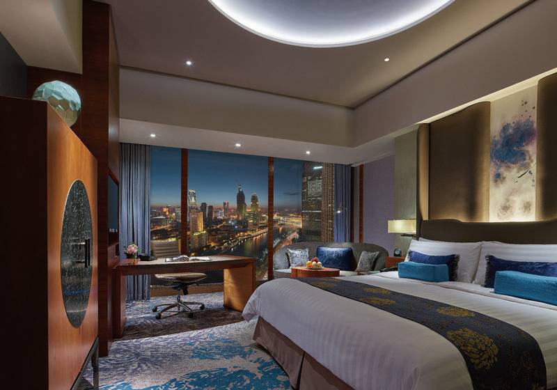 标准间带江景, Shangrila Tianjin