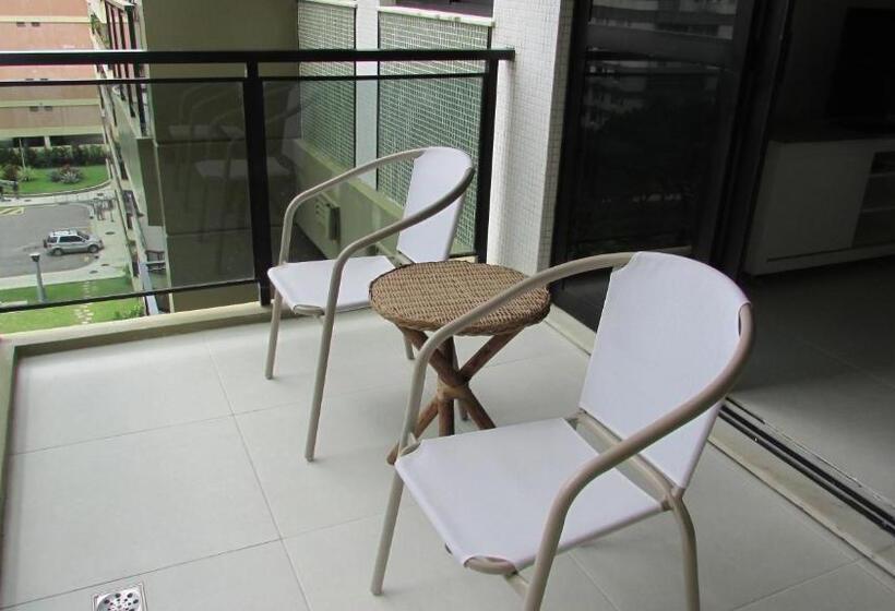 آپارتمان 1 خوابه با بالکن, Lindo Apto No Barrabela, Todo Equipado, Com Arcondicionados Split Novos No Quarto E Na Sala, Limpíss