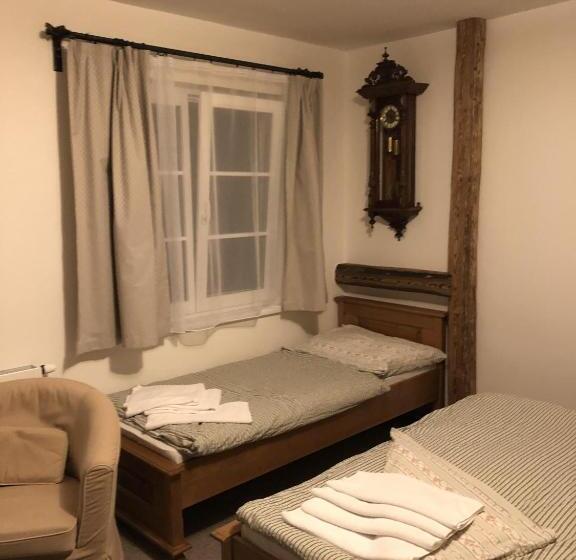 2침실 아파트 정원 전망, Penzion Brnenka