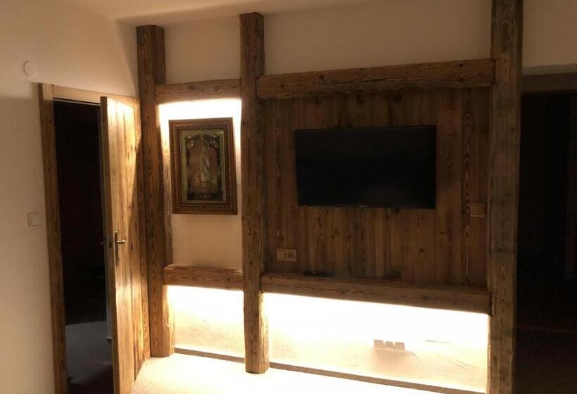 2침실 아파트 정원 전망, Penzion Brnenka