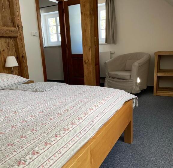 침실 1개 가든 전망 아파트, Penzion Brnenka