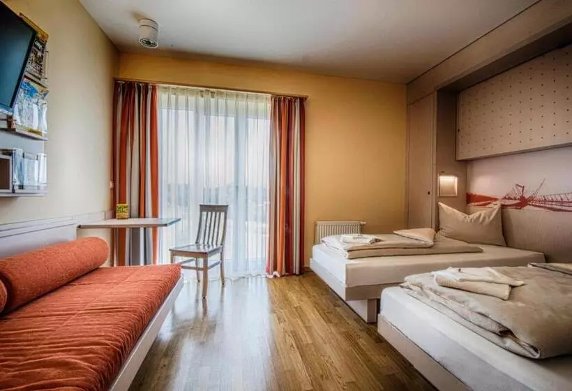 エコノミールーム, Jufa Hotel Im Brückenkopfpark   Jülich