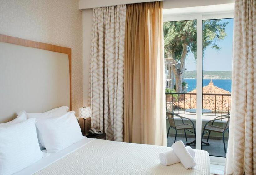 חדר סטנדרט צדדי נוף לים, Karalis Beach