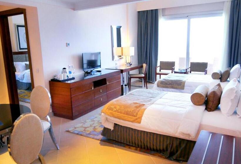 家庭间侧面带海景, Tolip Hotel Alexandria