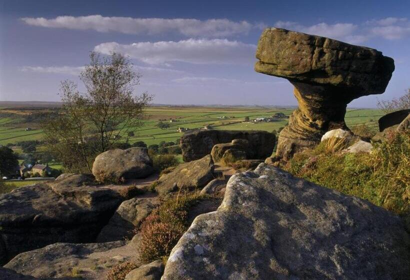 בית, חדר שינה 1, Hilltop Snug Cosy Family Home In Bustling Town Of Pateley Bridge In The Yorkshire Dales Book The C