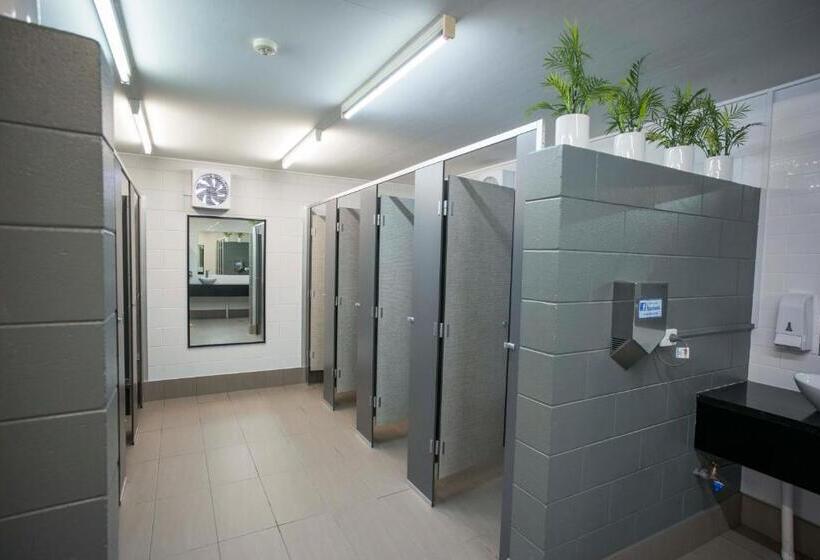 스탠다드 싱글 룸 공동욕실, Yha Cairns Central