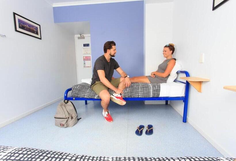 스탠다드 싱글 룸 공동욕실, Yha Cairns Central