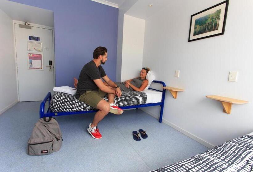 스탠다드 싱글 룸 공동욕실, Yha Cairns Central