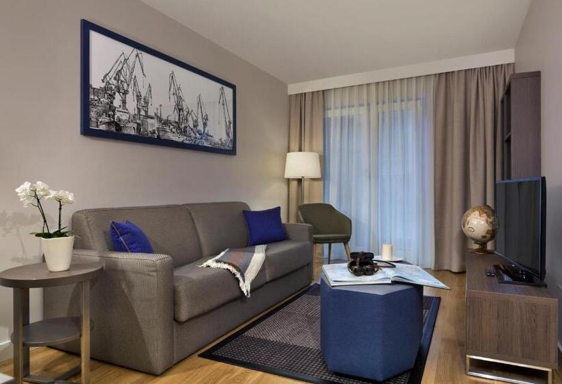 带1个卧室的公寓, Citadines Michel Hamburg