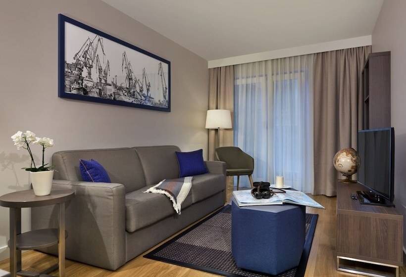 带1个卧室的公寓, Citadines Michel Hamburg