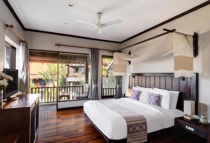 חדר דחוקס עם מיטת קינג, Kiridara Luang Prabang