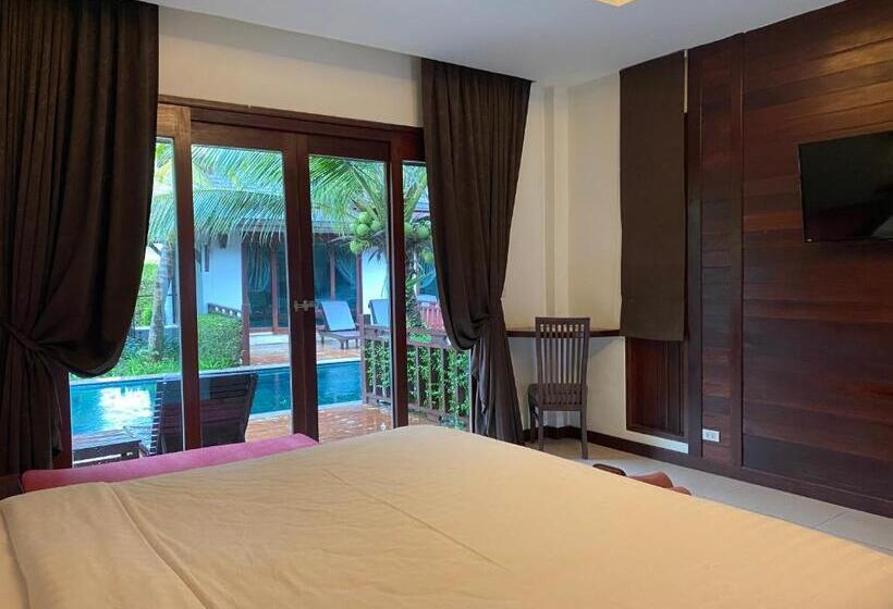 빌라 침실 1개, T Villa Phuket Nai Yang Beach