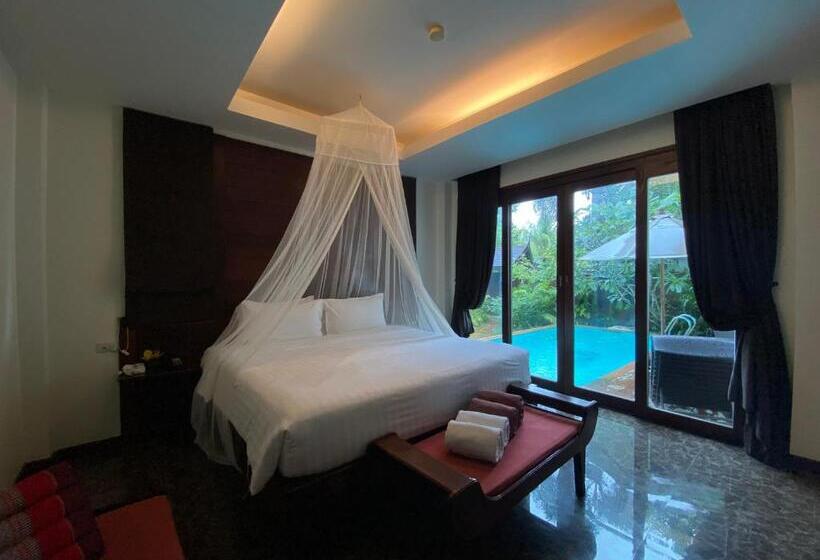 빌라 1 베드룸 - 수영장, T Villa Phuket Nai Yang Beach