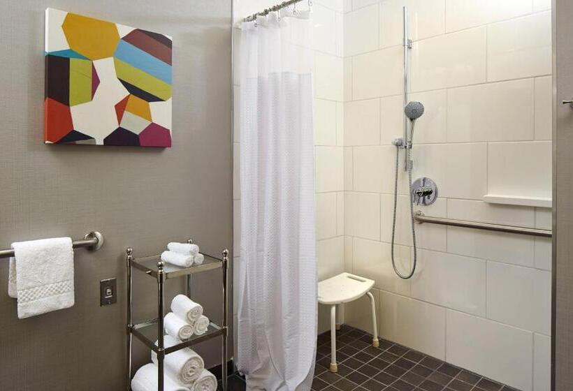 غرفة قياسية بالطابق العلوى, Courtyard by Marriott Sunnyvale Silicon Valley