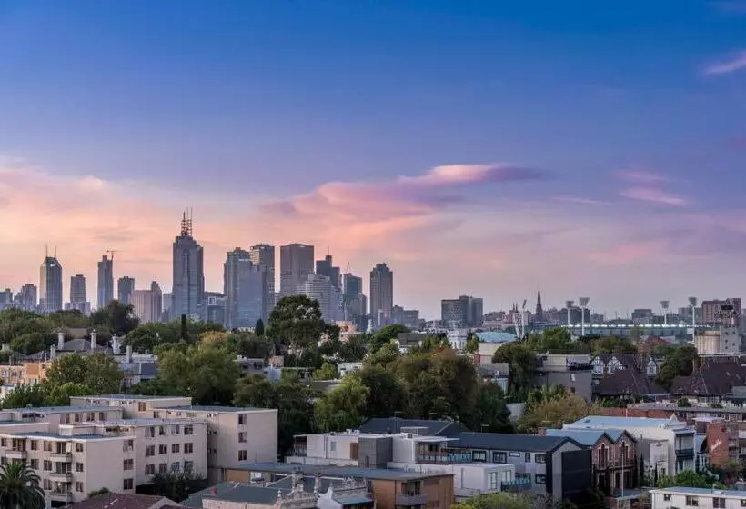 １ベッドルームアパートメント, Oaks Melbourne South Yarra Suites