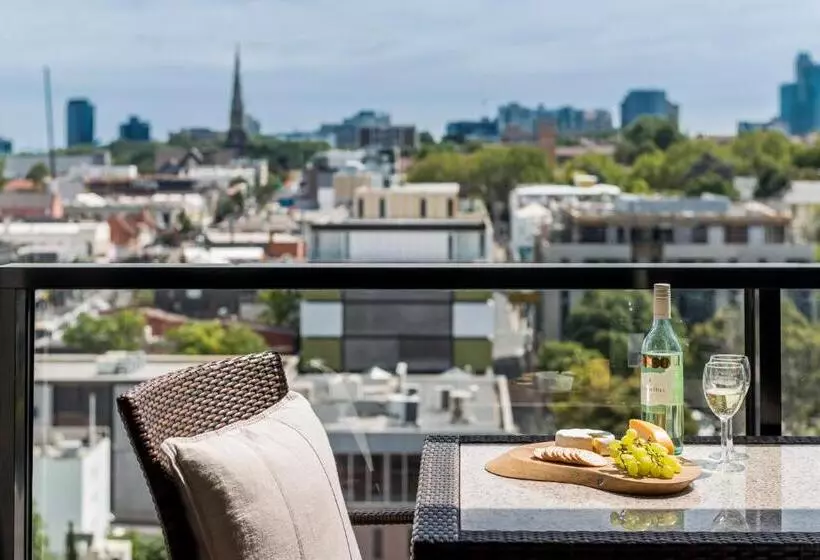 １ベッドルームアパートメント, Oaks Melbourne South Yarra Suites