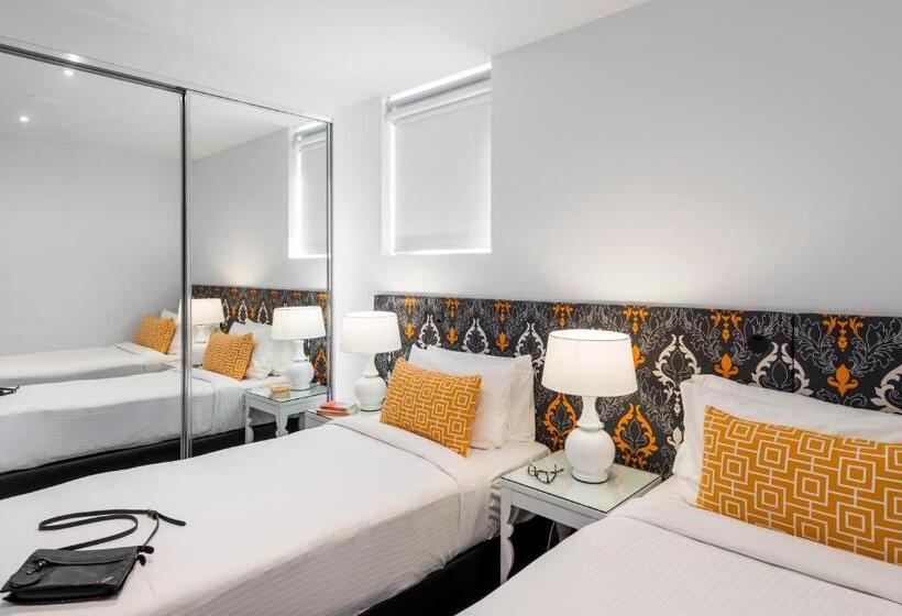 شقة غرفة واحدة, Oaks Melbourne South Yarra Suites