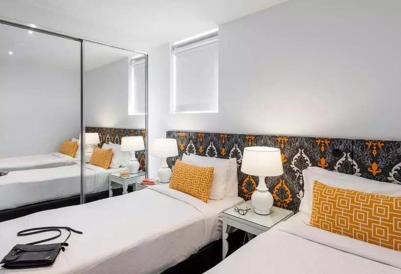１ベッドルームアパートメント, Oaks Melbourne South Yarra Suites