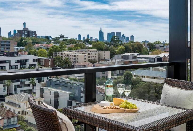 شقة غرفة واحدة, Oaks Melbourne South Yarra Suites