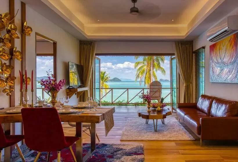 オーシャンビューの１ベッドルームビラ, Coconut Grove Resort