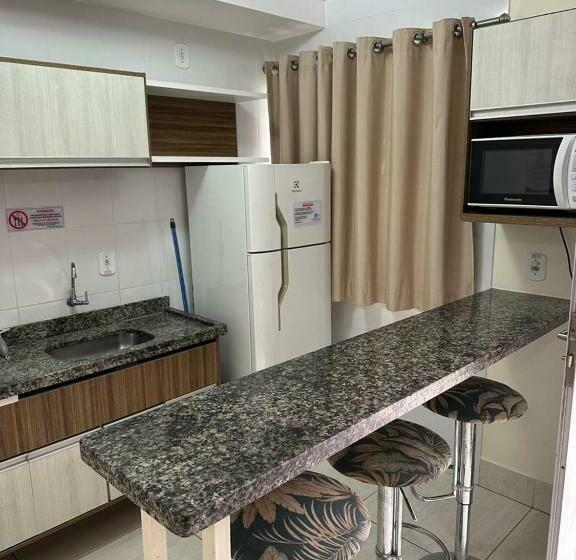 Апартаменты 1 Спальня Нижний Этаж, Lacqua Diroma 1 2 3 4 5   Caldas Novas