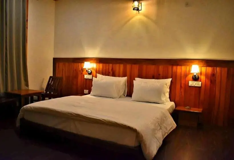 Deluxe-huone Parveke, The Landsby Cottages