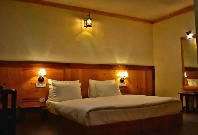 Deluxe-huone Parveke, The Landsby Cottages