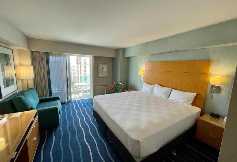 Апартаменты 1 Спальня с Балконом, Ala Moana Hotel 31st Floor