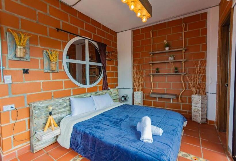 발코니 디럭스 룸, Le Chateau Guatape