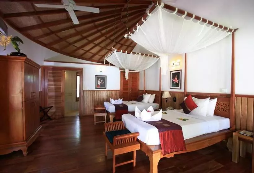 اتاق لوکس با چشم‌انداز باغ, Nataya Round House Coral Bay Resort