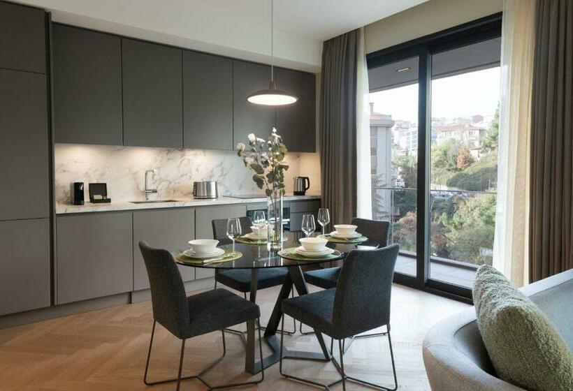 آپارتمان لوکس 1 خوابه, Marriott Executive Apartments Istanbul Fulya