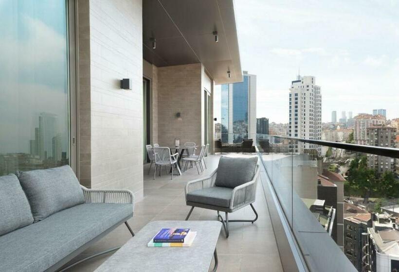 1 Bedroom Penthouse Apartment, Marriott Executive Apartments Istanbul Fulya